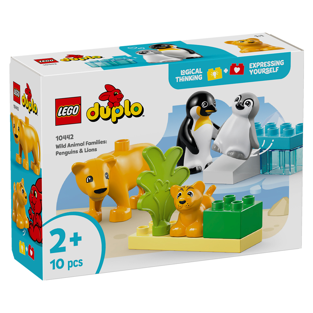 Lego Duplo Wild Animal Families: Penguins & Lions 10442